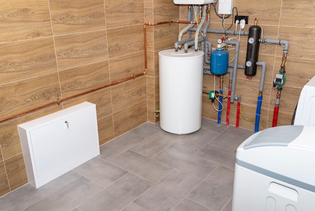 Residential water heater and plumbing system installed in Ocoee